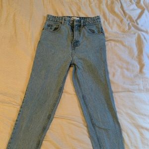 Very high waisted Zara mom jeans - lightly worn
